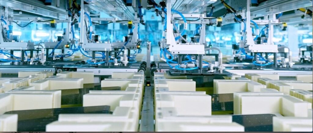 A Toyo Solar manufacturing facility.