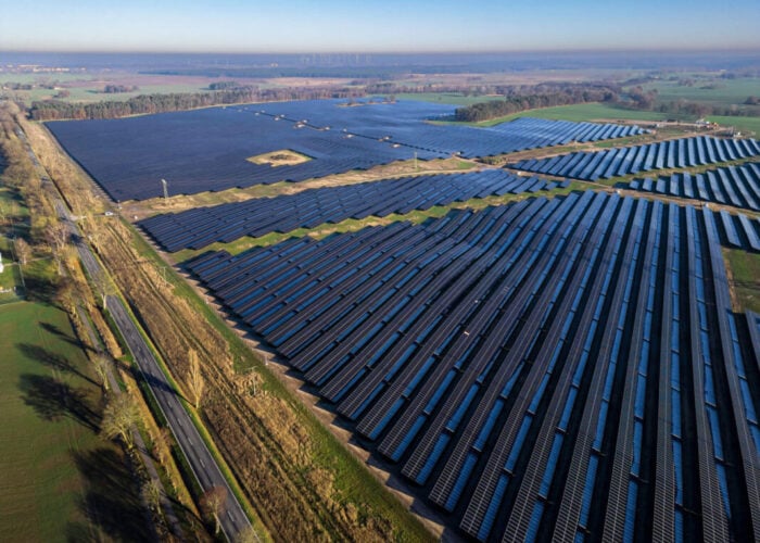 The Borrentin solar project in Germany.