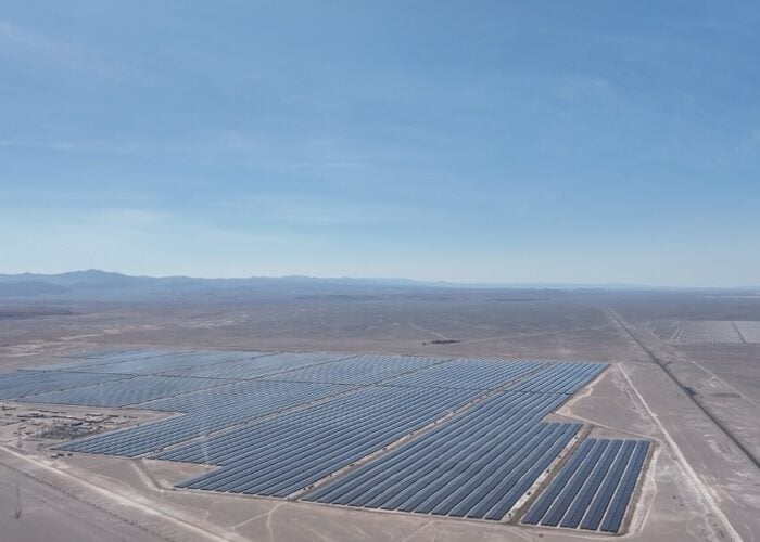 A JA Solar project in Chile.